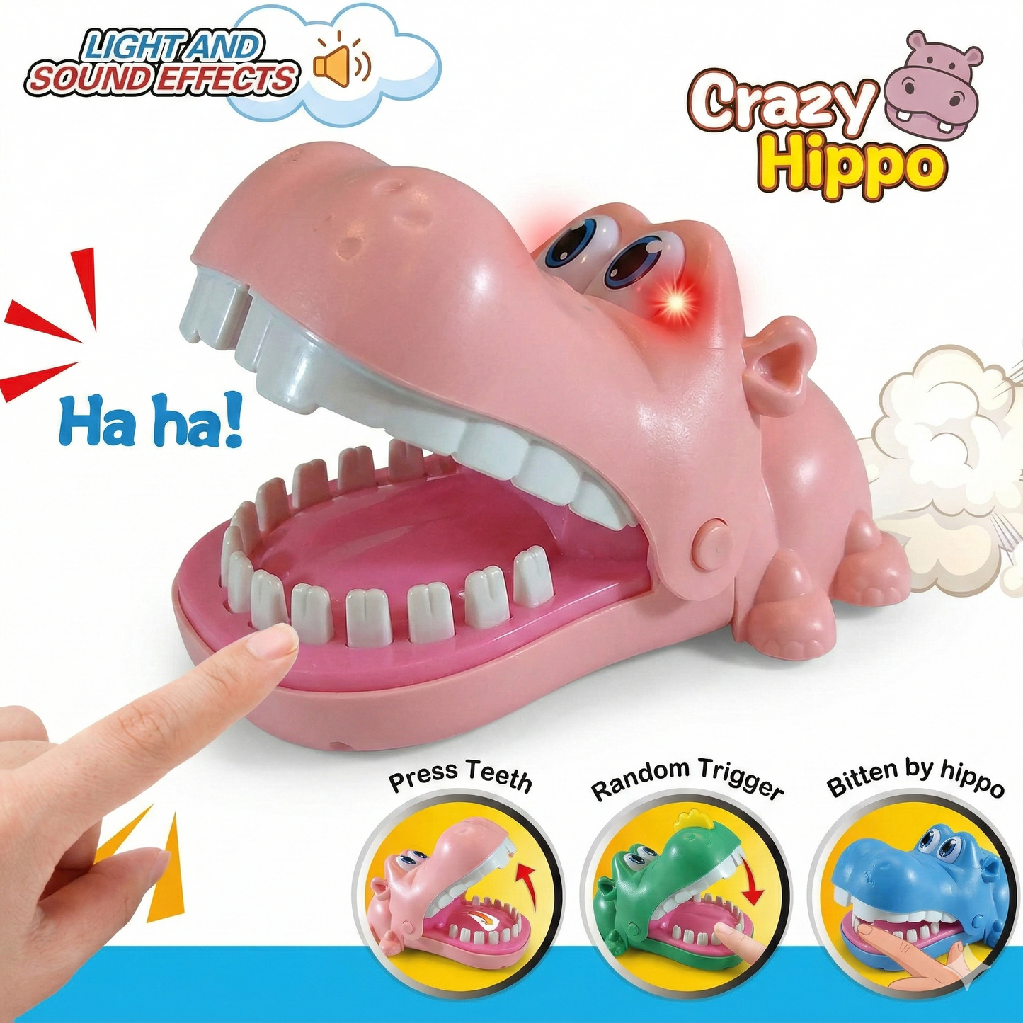 Chomp Check — Hippo Dentist Game for Kids