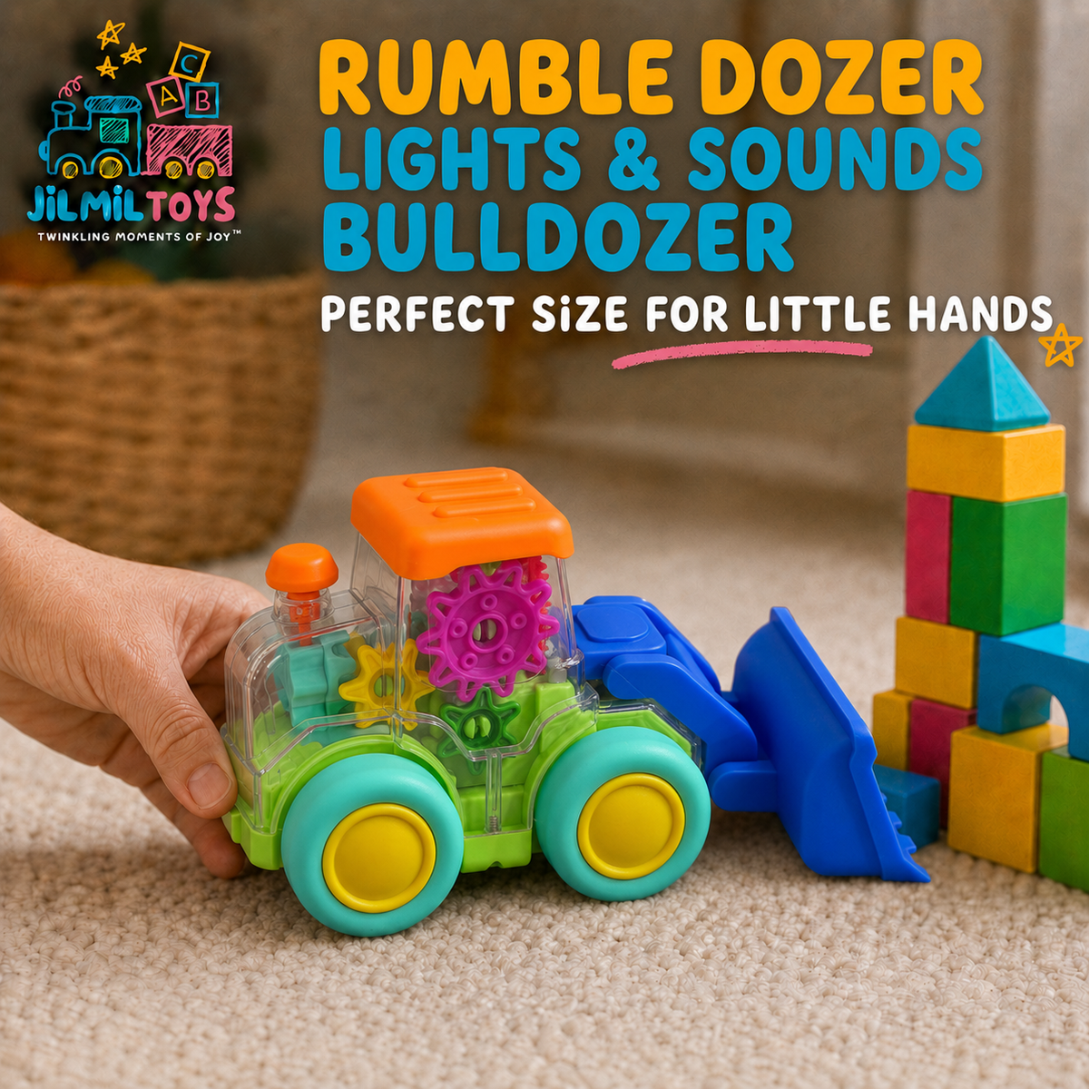 Rumble Dozer Lights & Sounds Bulldozer