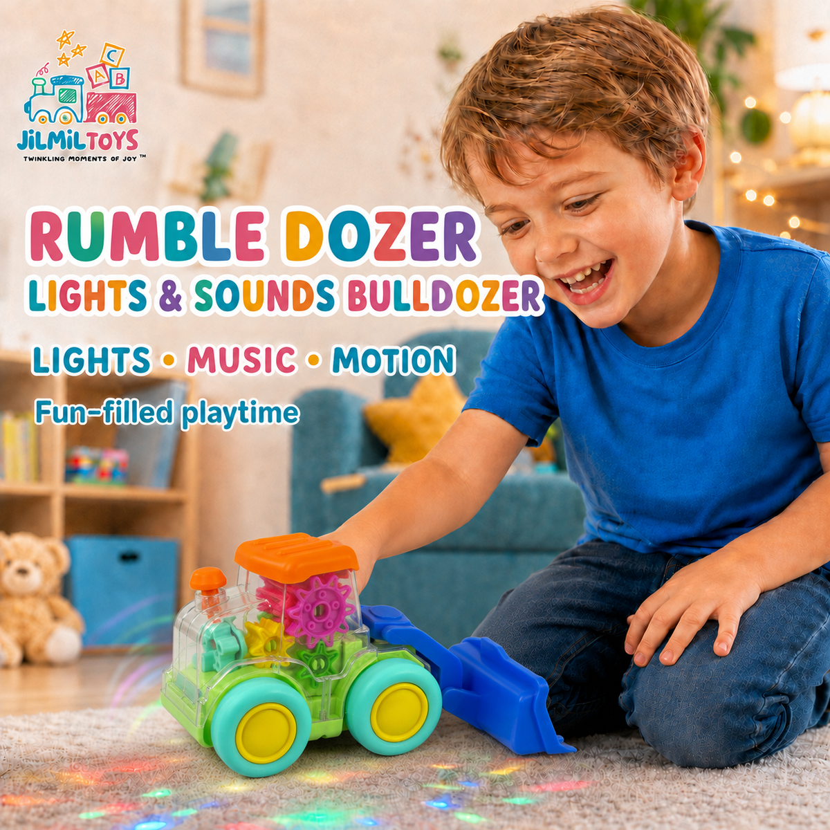 Rumble Dozer Lights & Sounds Bulldozer