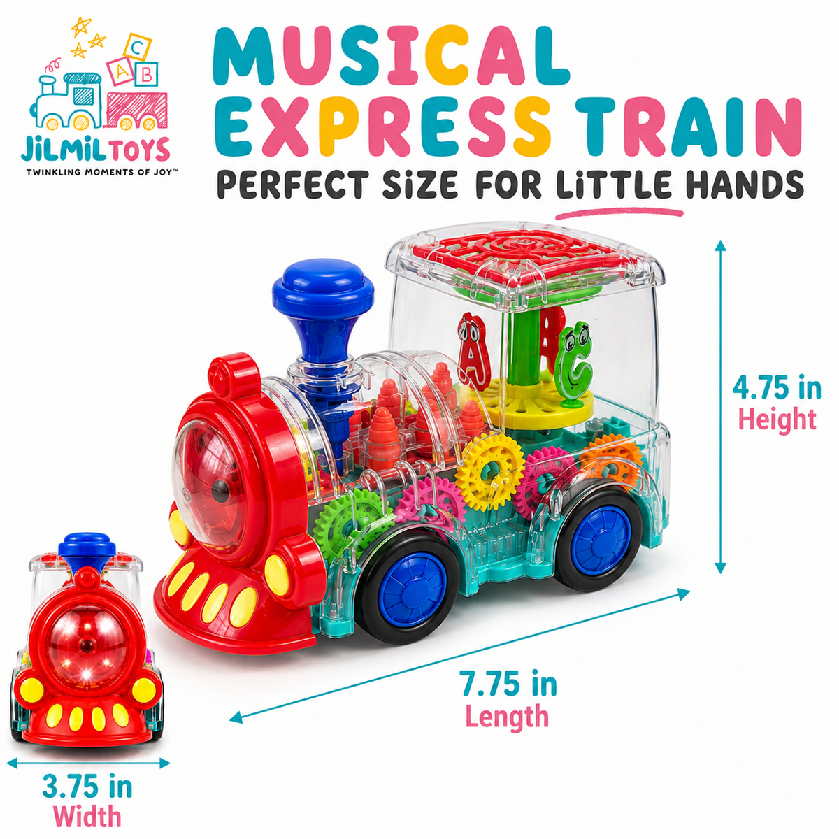 Bump & Go Musical Express Light Up Train