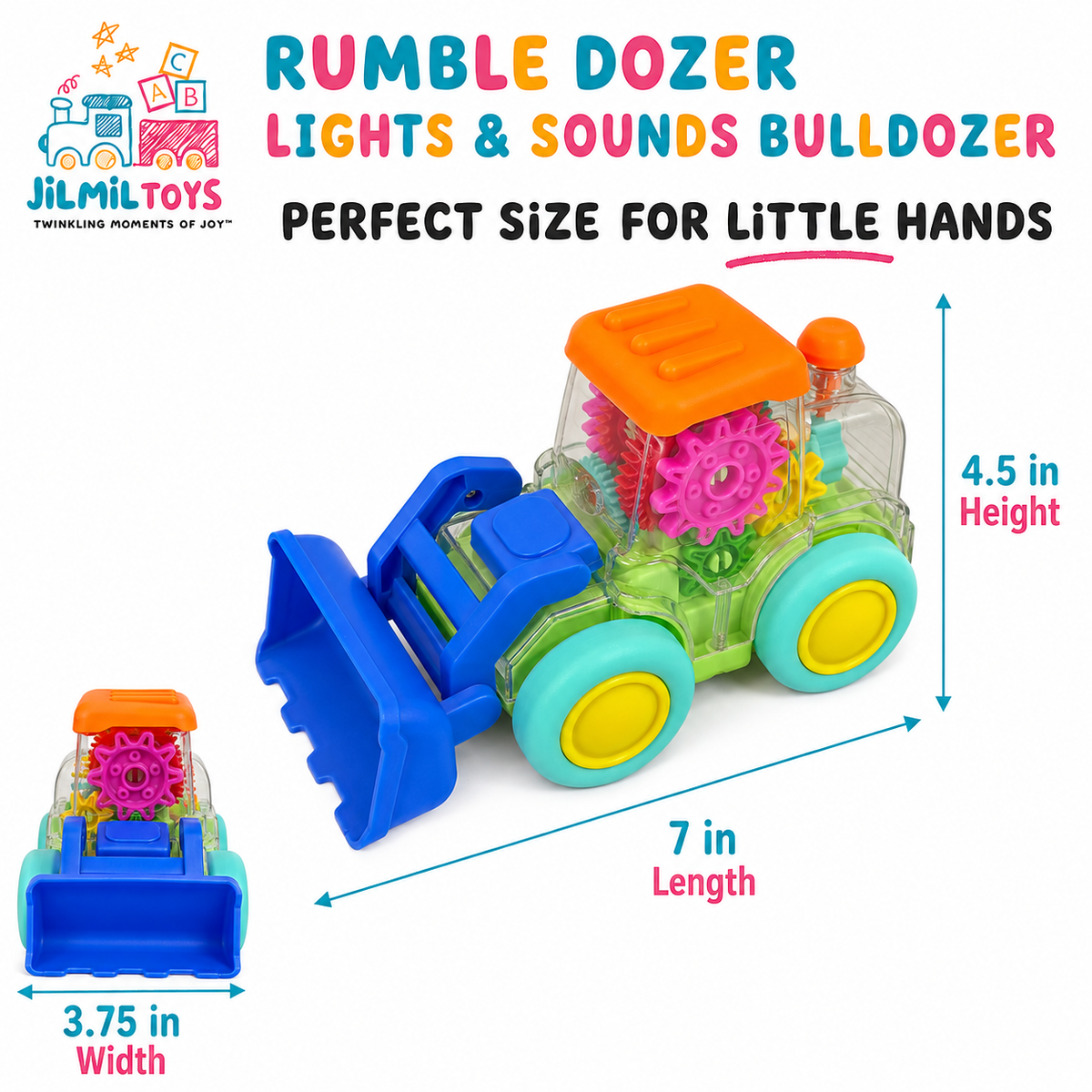 Rumble Dozer Lights & Sounds Bulldozer
