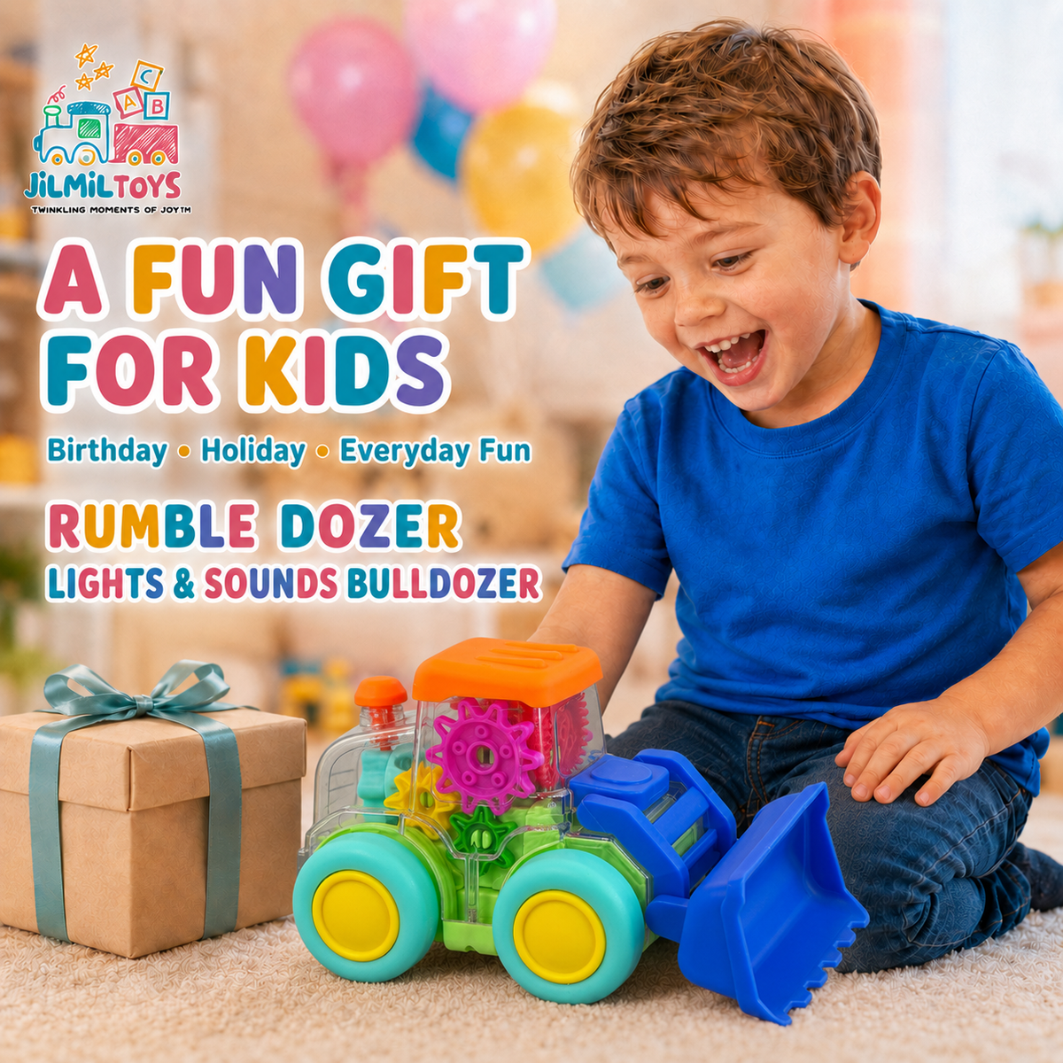 Rumble Dozer Lights & Sounds Bulldozer