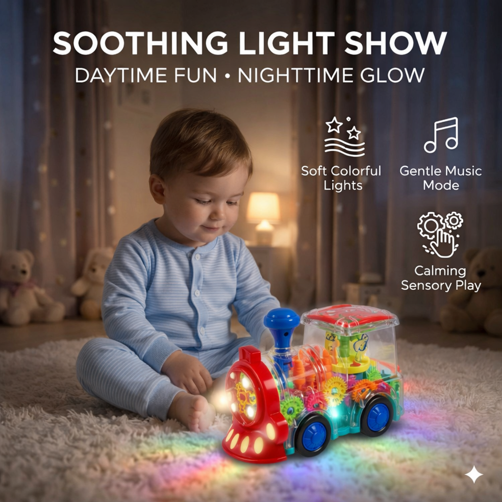 Bump & Go Musical Express Light Up Train