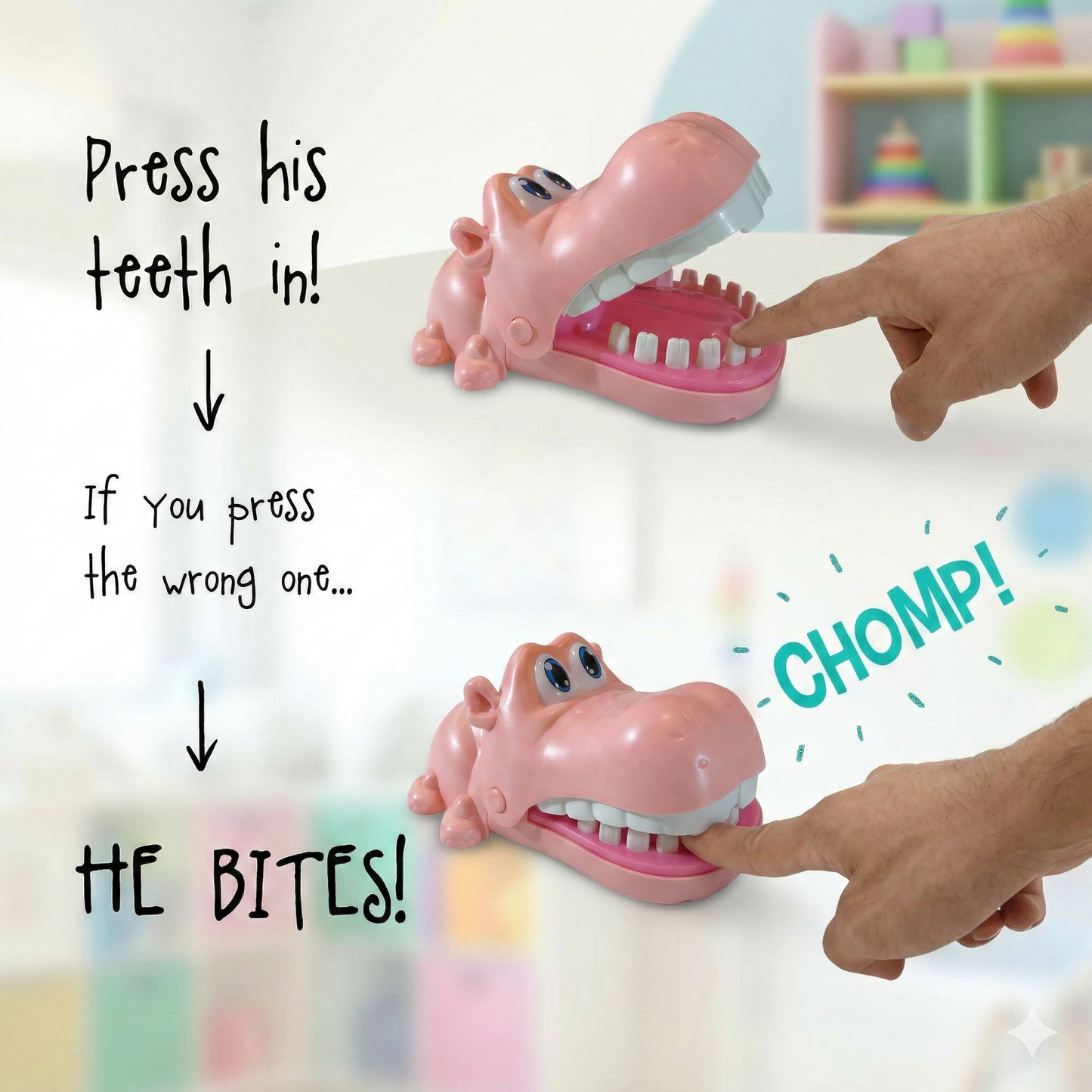 Chomp Check — Hippo Dentist Game for Kids
