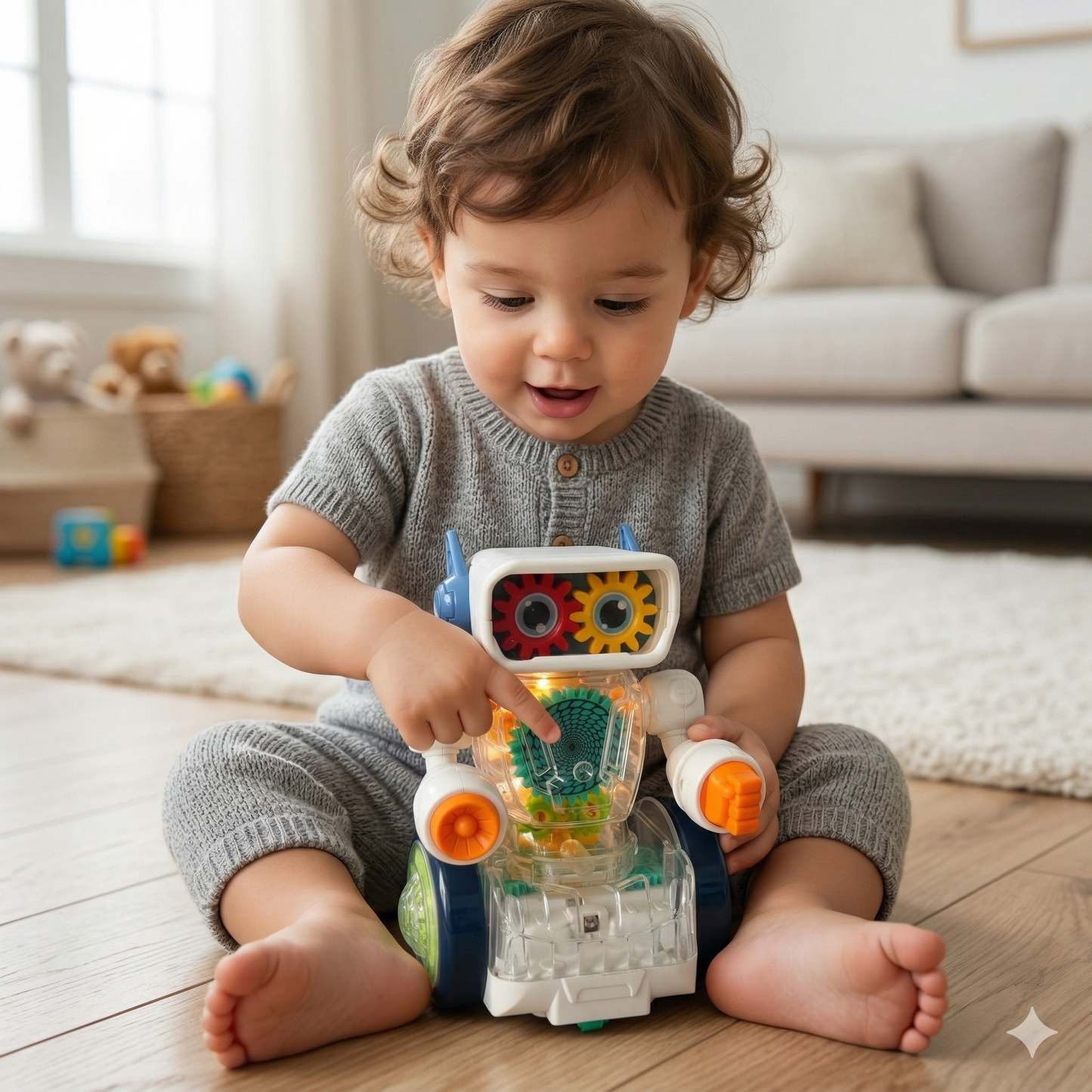 Boogie Bot Bump & Go Musical Robot