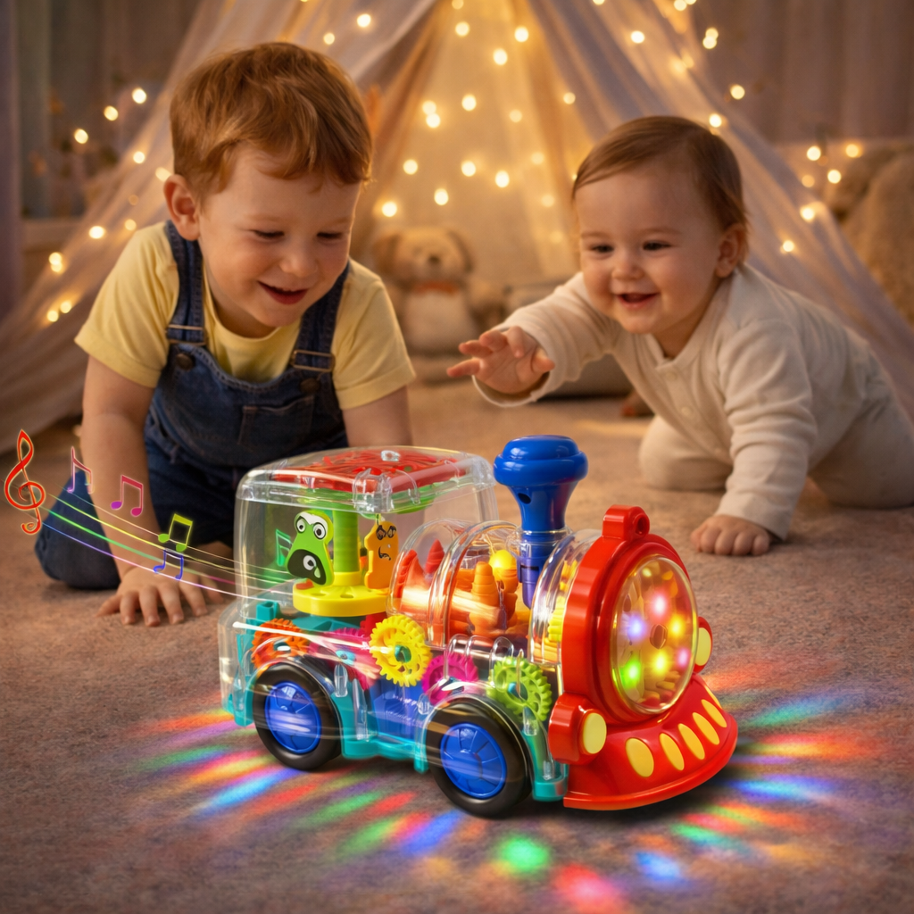 Bump & Go Musical Express Light Up Train